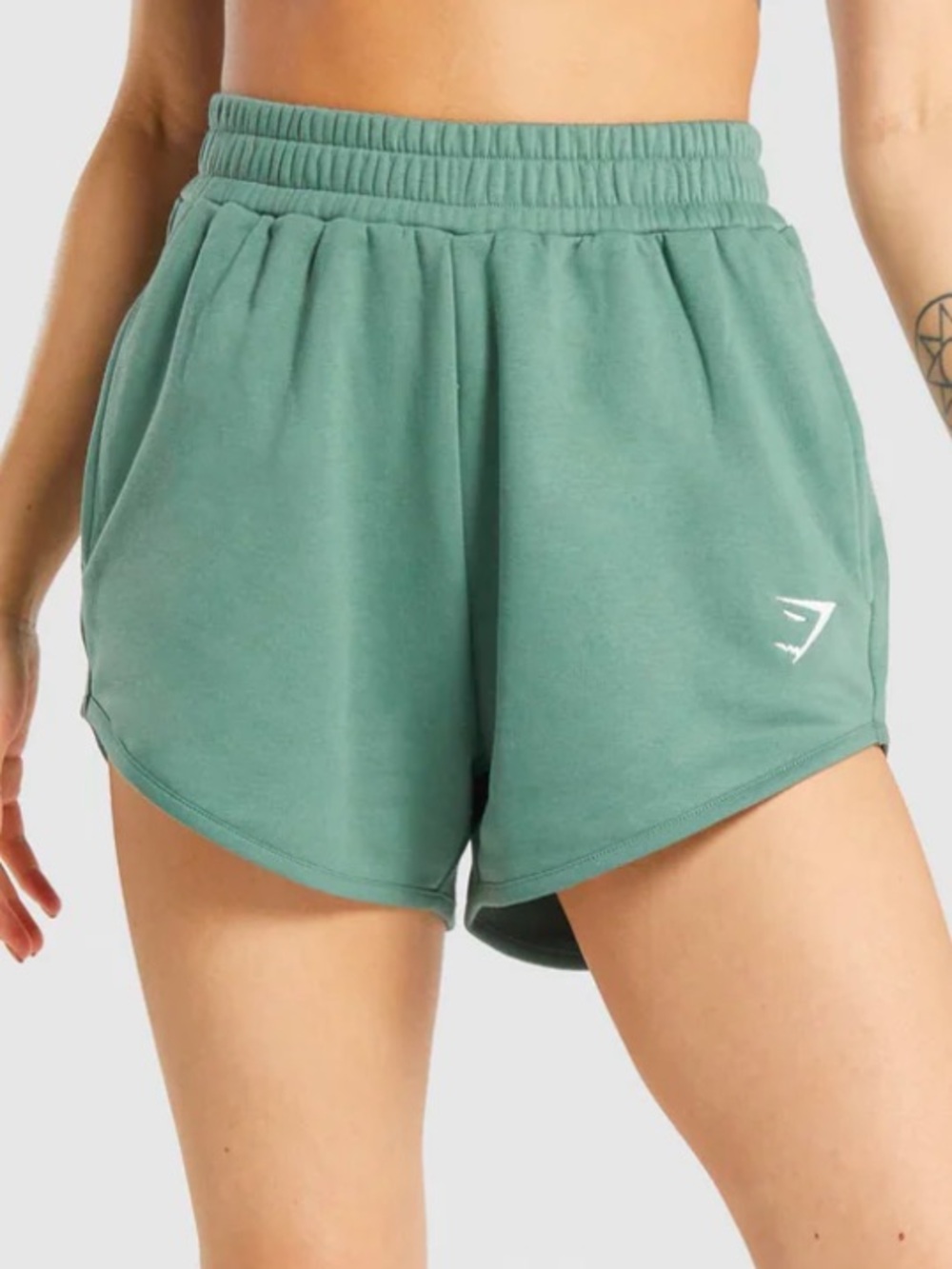 Gymshark Green Lounge Shorts